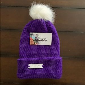 New!! Hand knitted Beanie Hat 1 Available